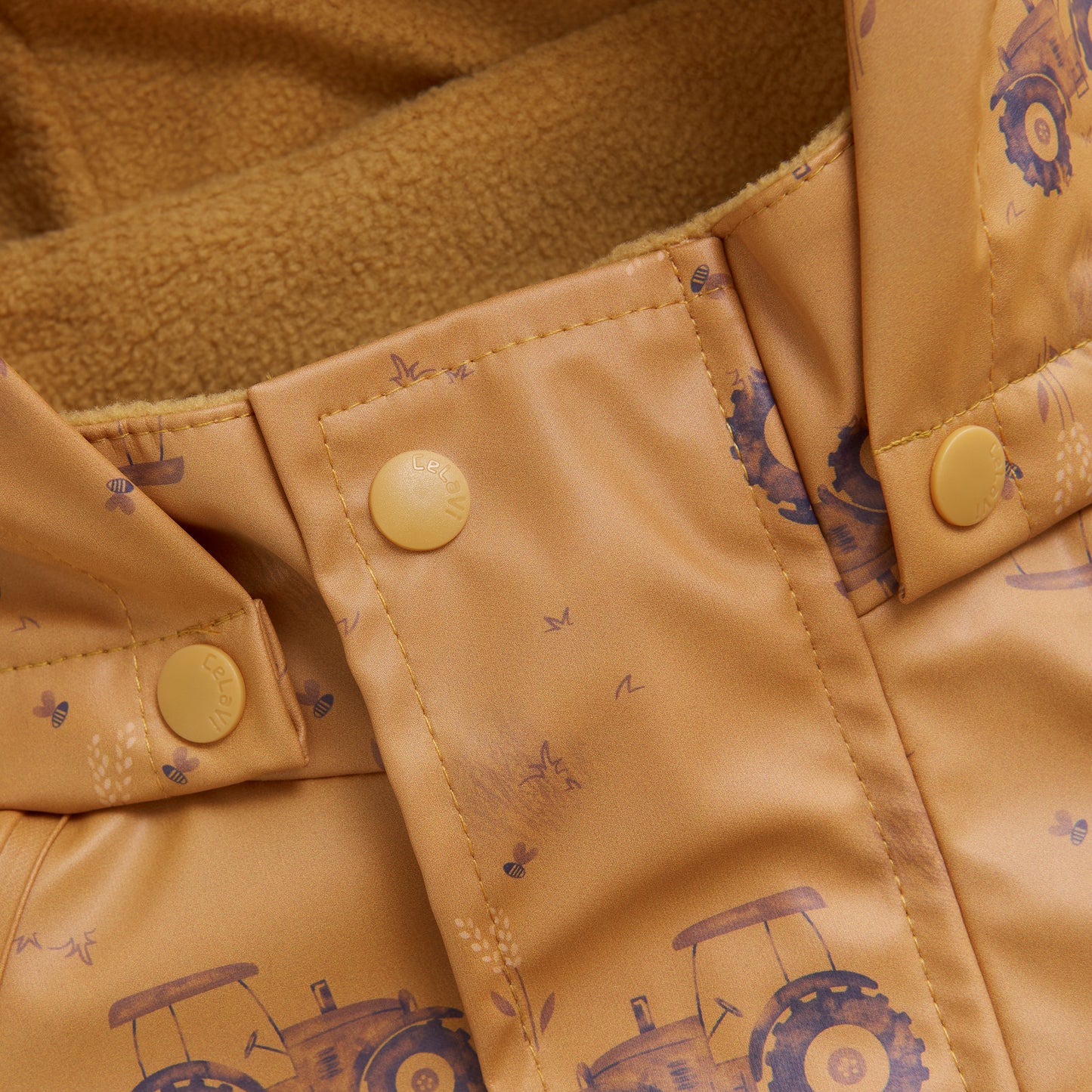 GIACCA PIOGGIA INTERNO IN PILE